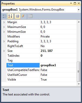 Image result for Visual Basic Group Box