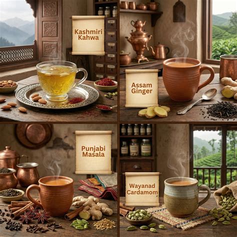 Instant Tea Premix - Assorted - 5 Flavours - Chai on the Go by Goodwyn ...