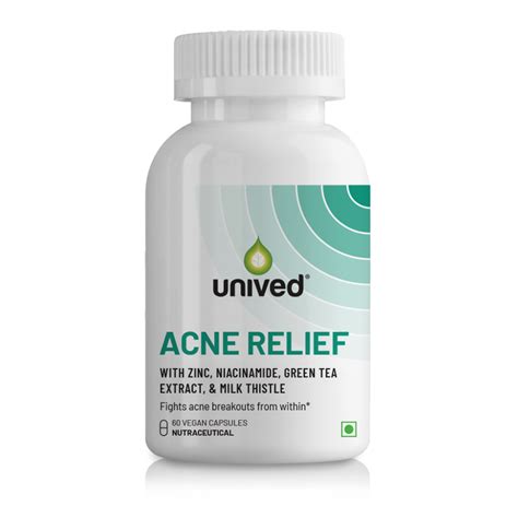 Unived Acne Relief – Natural Plant-Based Formula for Clear & Healthy Skin