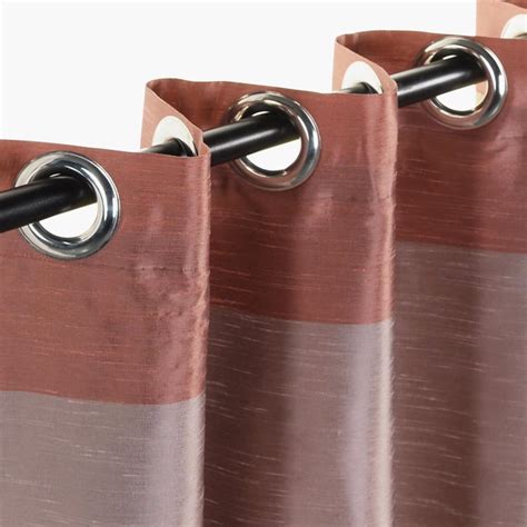 Buy DECO WINDOW Silk Route Blackout Long Door Curtain Pair - 1.32 x 2. ...