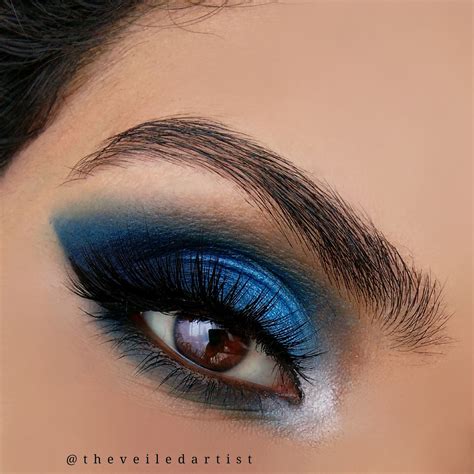 Blue Eye Makeup Tutorial 的图像结果