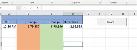 Run a Macro When a Formula Data Changes 的图像结果