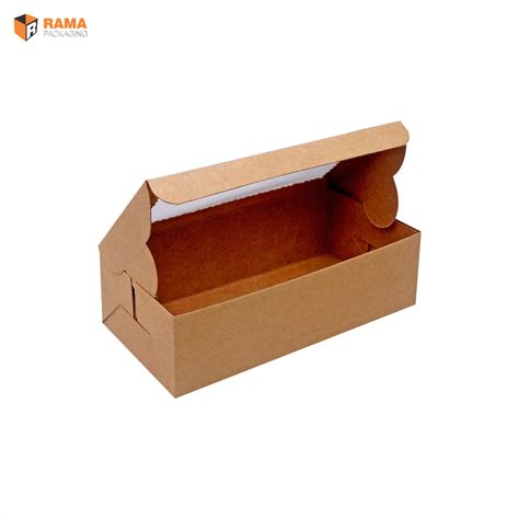 2 Brownie Box Brown | Craft Box (6" X 3" X 1.75")– Rama Packaging