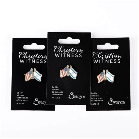 Lapel Pin - Israeli/American Flags: Stylish & Versatile