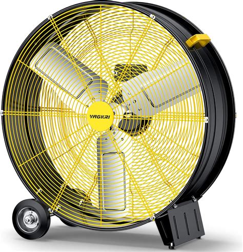Amazon.com: VAGKRI 30 Inch Industrial Drum Fan, 300W High Velocity ...