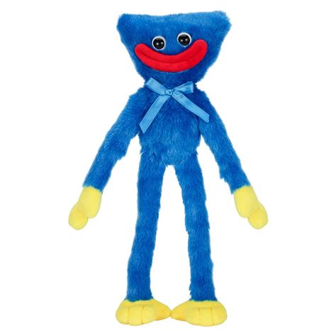 Buy Poppy Playtime Smiling Huggy Wuggy Plush (14'' Tall, Series 1 ...