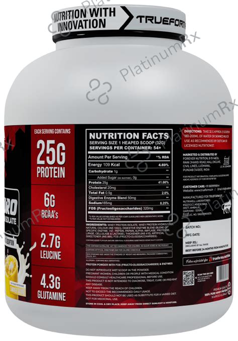 Trueforma Iso – Uses, Price, Side Effects | PlatinumRx