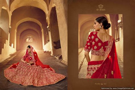Arya Pratha 4304 Exclusive Collection Of Bridal Lehenga :textileexport