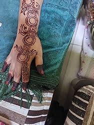 Buy Amina Henna Instant Tatto Red Outline Mehndi/No Chemicals Dyes ...