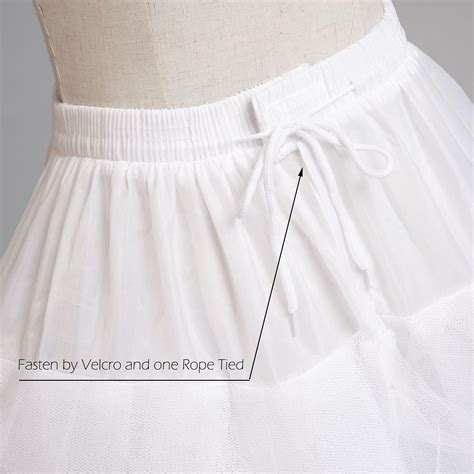 CEZOM 8 Layers Tulle Hoopless Petticoat Crinoline India | Ubuy