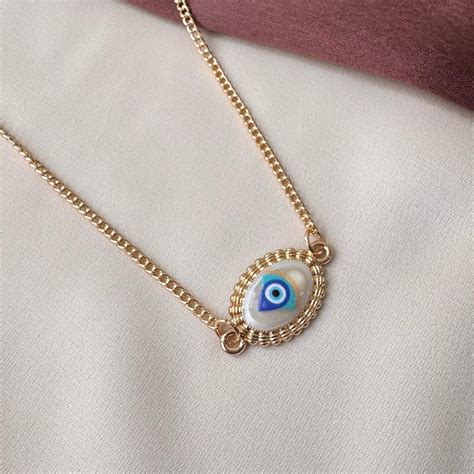 TFC Lash Out Evil Eye Gold Plated Necklace