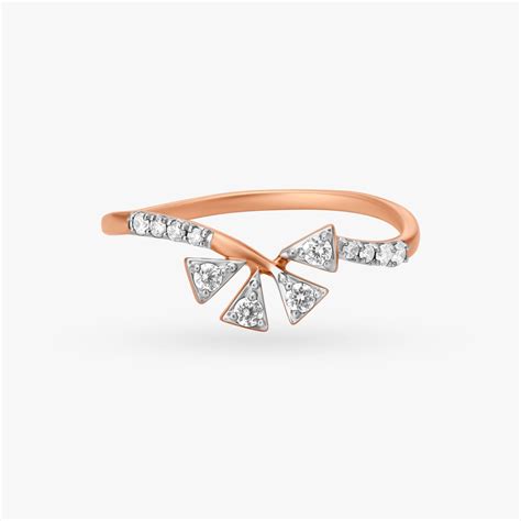 Floral Charm Diamond Ring