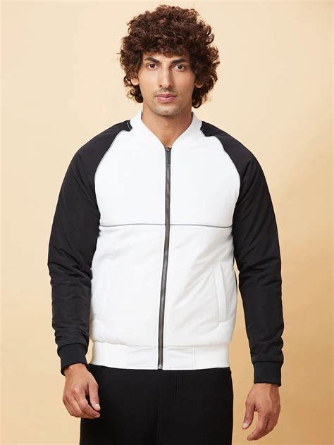 Being Human Mens-Top Jackets Offwhite