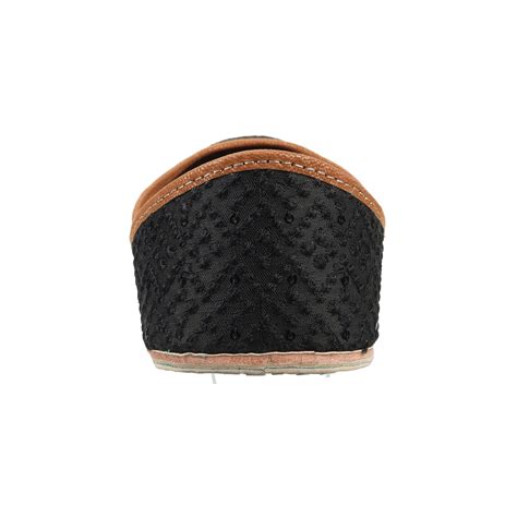 FOREVER BLACK - BLACK SILK WITH EMBROIDERY JUTTI – Imlee Jaipur