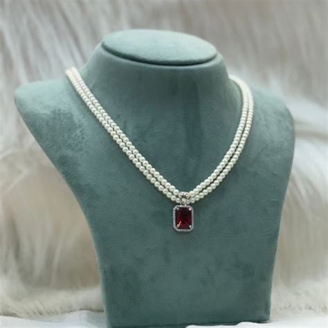 HM235 Two Layer pearl Necklace – PEARLBEE