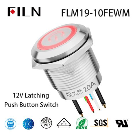 Image result for Latching Push Button Switch