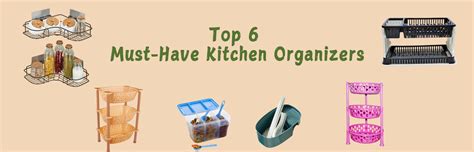 Top 6 Must-Have Kitchen Organizers – DeoDap