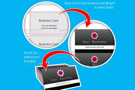 Adobe Photoshop Business Card Template 的图像结果
