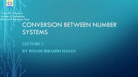 Rezultat imagine pentru Conversion Between Number Systems