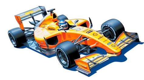 Premium AI Image | Illustration of f1 bolid Generative AI