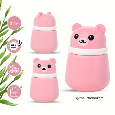 THE LITTLE LOOKERS Portable Baby Skin Care Baby Powder Puff with Box H ...