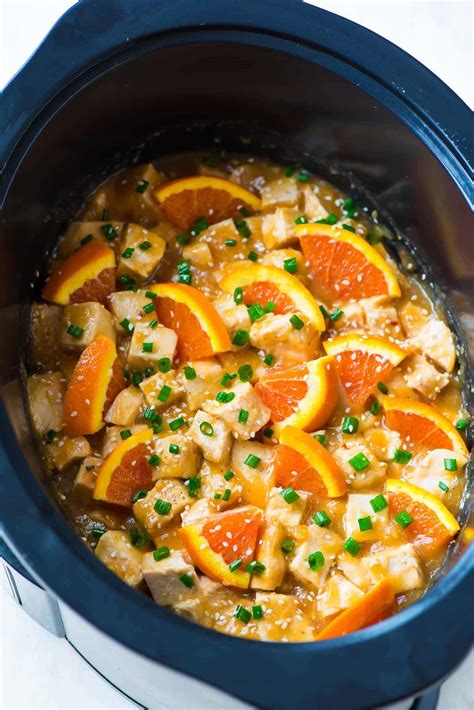 Crockpot Orange Chicken – WellPlated.com