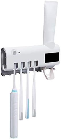 Toothbrush Holder, Solar Energy UV Toothbrush Disinfectant Cleaning ...