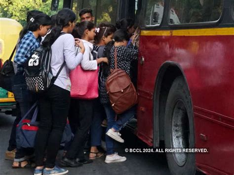 Free rides in Delhi NCR - With the pink ticket, women ride DTC ...