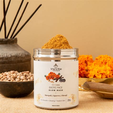 Buy Best Face Mask for Glowing Skin Online in India - The Tribe Concepts