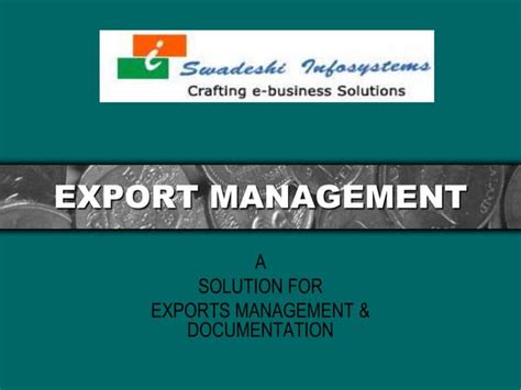 Image result for Export Process PPT