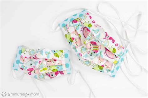 Homemade Cloth Face Mask Pattern 的图像结果