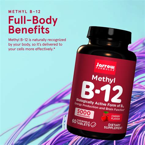 Snapklik.com : Maximum Strength Methyl B-12 5000 Mcg, Dietary Supplement For Cellular Energy ...