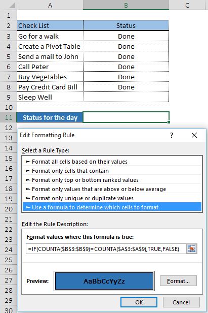 Image result for Conditional Formatting Formulas for Worksheet