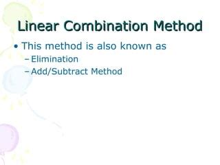 Image result for Perform a Linear Combination
