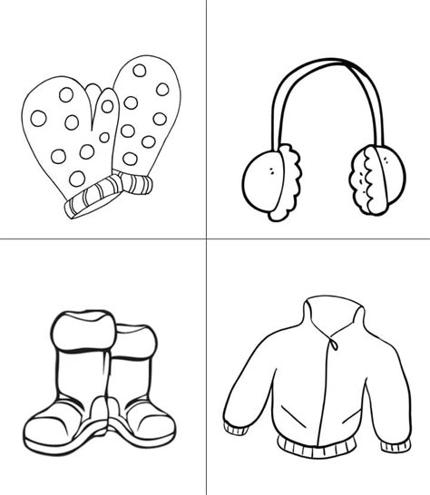 Clothes Coloring Worksheet 的图像结果