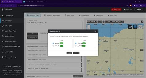 Simbrief Dispatch Tutorial 的图像结果