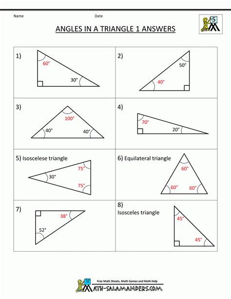 Image result for Grade 6 Math Worksheets Angleeee
