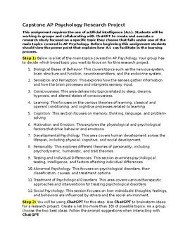 Image result for AP Research Project Examples