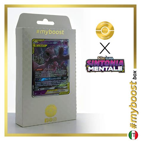 Buy Mewtwo e Mew-GX (Mewtwo & Mew-GX) 71/236 - #myboost X Sole E Luna ...