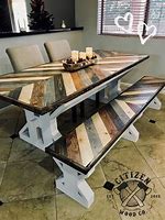 Image result for Rustic Barn Wood Coffee Table
