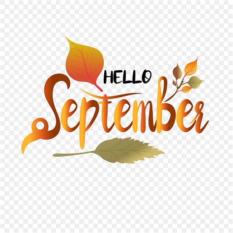 Clip Art De Encabezado De Septiembre