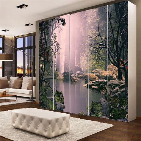 Wardrobe Forest Scene Sticker – Myindianthings