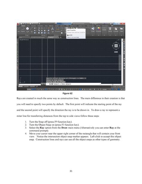 Image result for Ray Line in AutoCAD