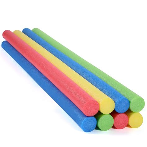 8 Pack Jumbo Pool Noodles Bulk Foam Swim Noodles 52 Inch Large Hollow ...