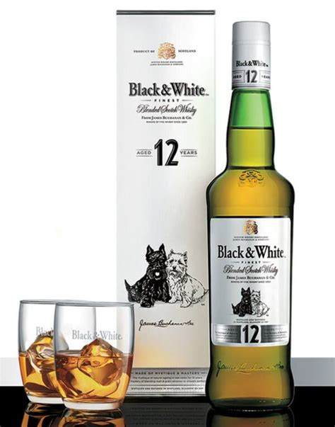 BLACK & WHITE BLENDED SCOTCH WHISKY (750 ml)