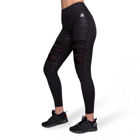 Savannah Biker Tights - Black Camo – Gorillawear India
