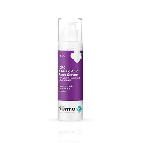 The Derma Co 10% Azelaic Acid Face Serum for Uneven Skin Tone & Dark ...