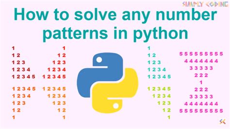Rectangular Number Pattern in Python 的图像结果