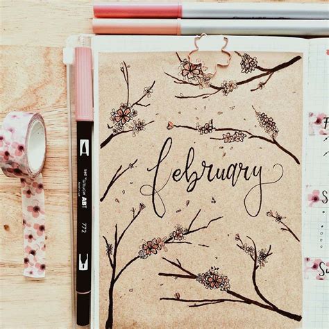 Image result for February Bullet Journal