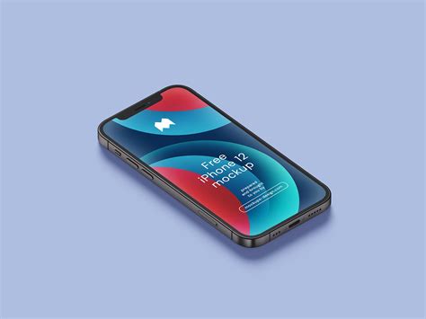 3D Rendered 5 Free iPhone 12 Mockup PSD Set - Good Mockups